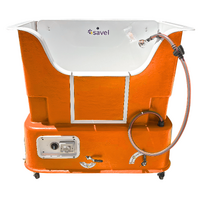 Savel Hydrobath Deluxe Twin Tank (Auto-Fill) - Orange