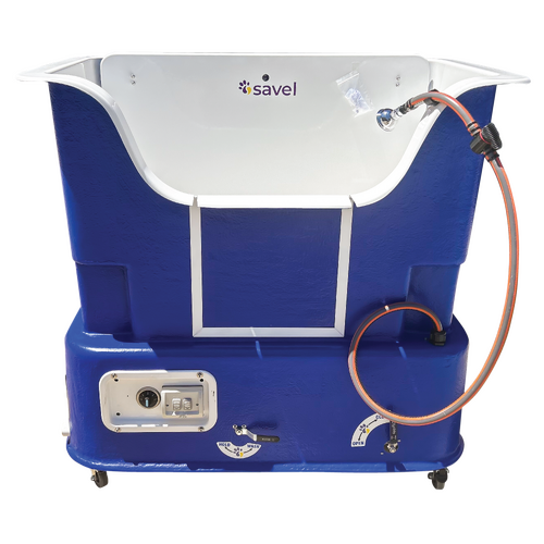 Savel Hydrobath Deluxe Twin Tank (Auto-Fill) - Cobalt Blue